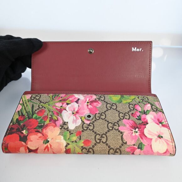 Auth Gucci Blooms Long Wallet #140715G29B - Picture 10 of 15